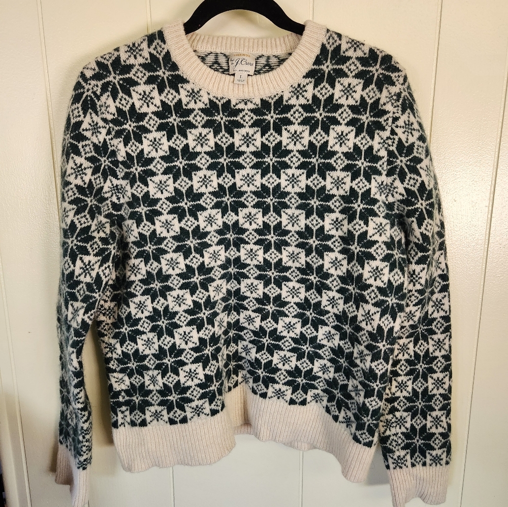 J.Crew 100% wool sweater
